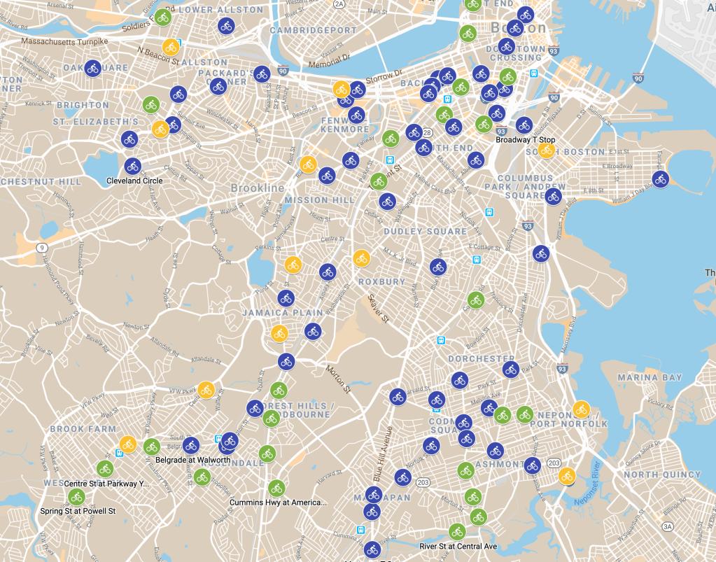 Boston Transportation Department Announces New Bluebikes Expansion