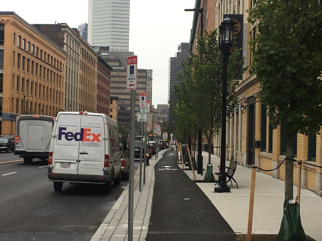 Buses Get Pushed to the Side in Boston’s Latest Design for Summer Street
