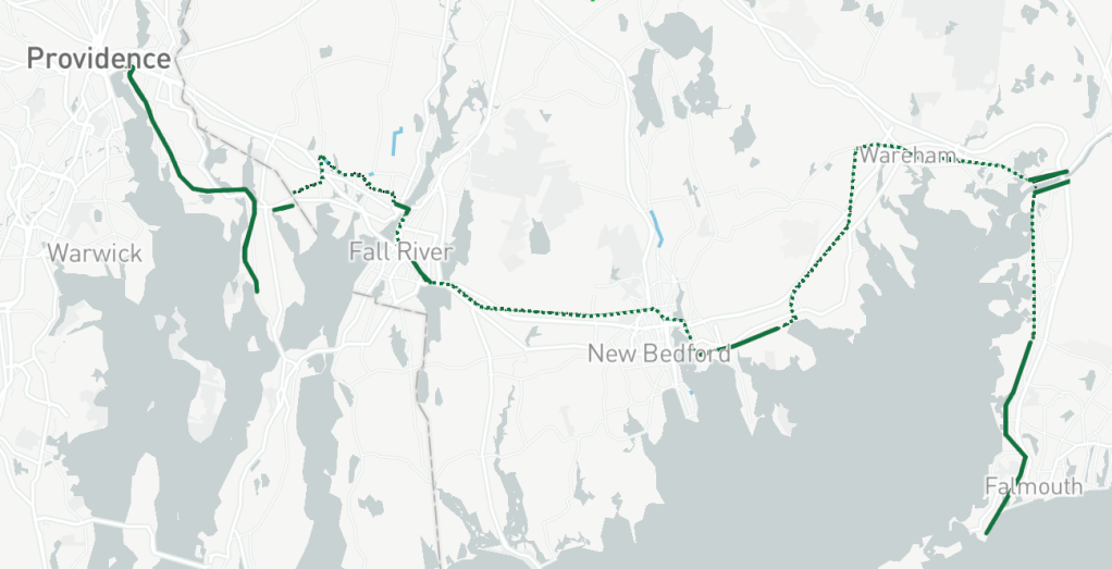 South Coast Bikeway Would Create 60-Mile Path From Cape Cod to Providence