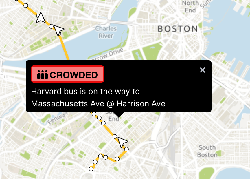 MBTA bus crowding data