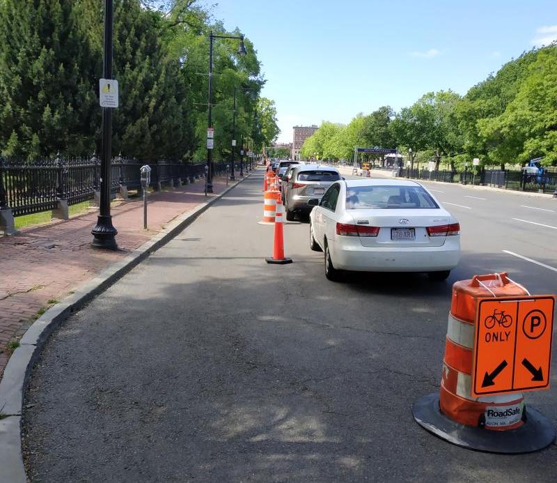 Boston Blames Construction Barrel Shortage for Sluggish ‘Healthy Streets’ Rollout