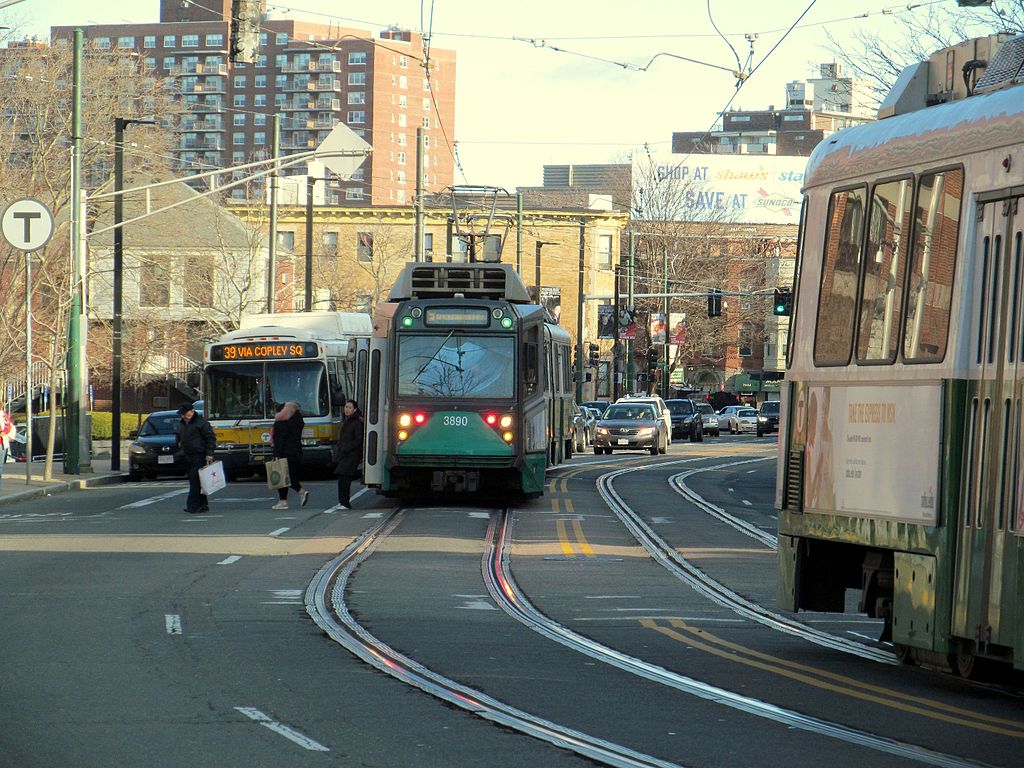 The Tracks Are New, But the Green Line's E Branch Still Gets Stuck in  Traffic – StreetsblogMASS