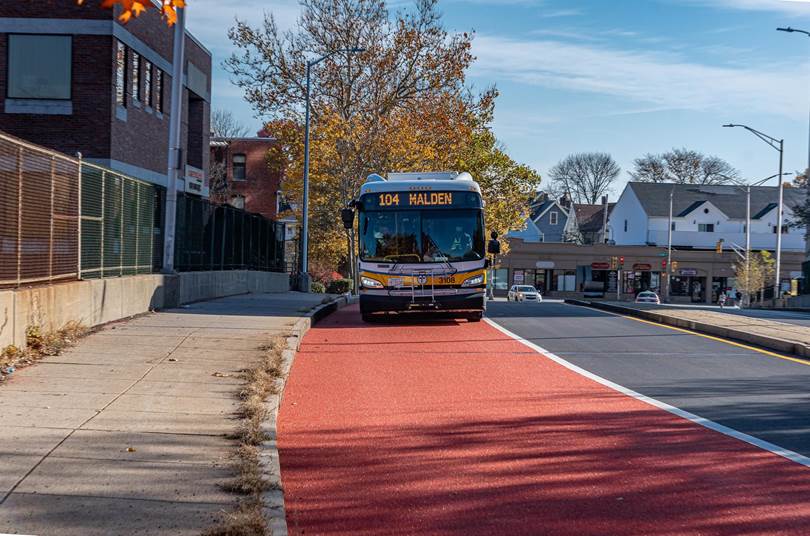Malden Joins the Dedicated Bus Lane Club