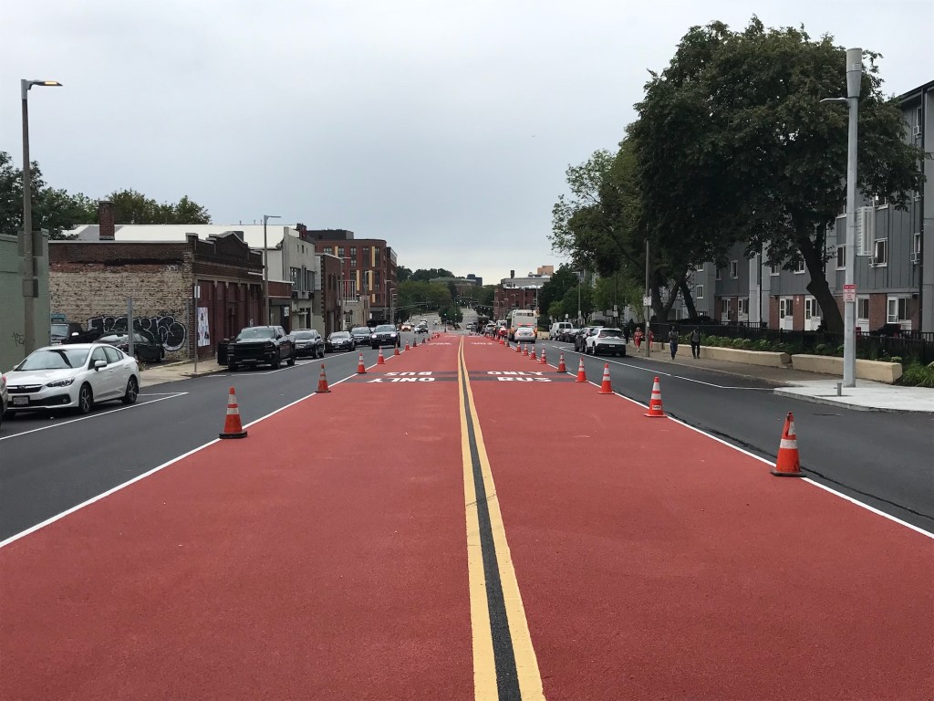 Boston’s New Columbus Ave. Busway Opens This Saturday