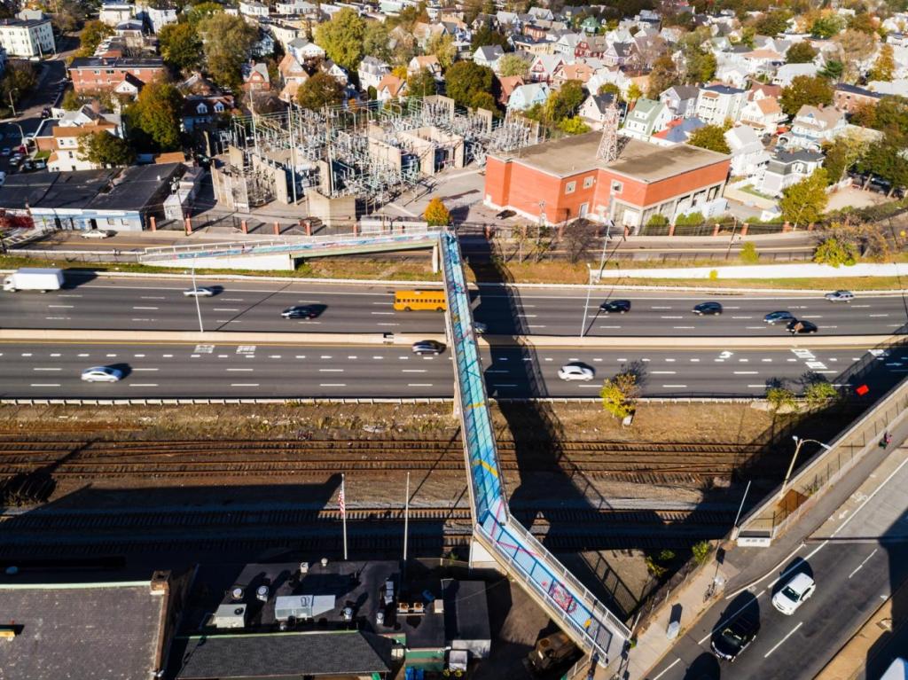 See MassDOT’s Early Designs for a New Car-Free Bridge Over the Pike in Allston