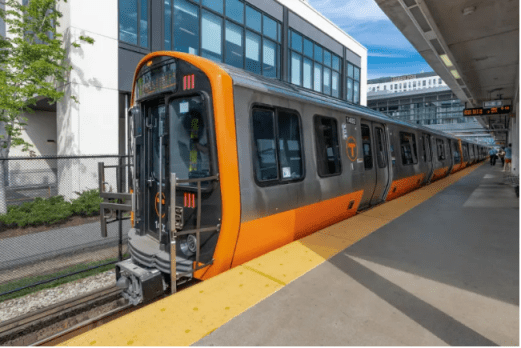 T Begins Running Faster Orange Line Service In Medford and Malden