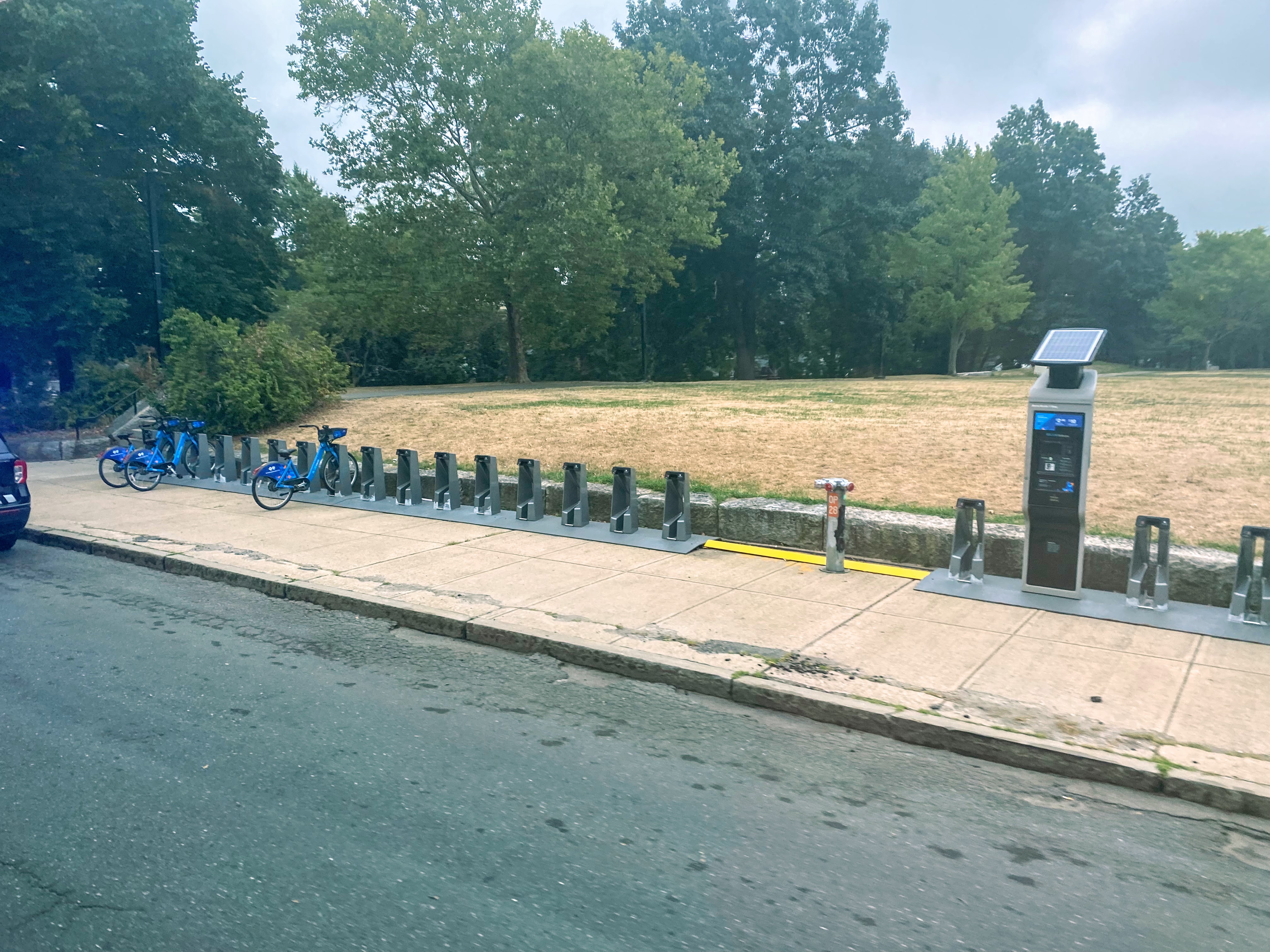 bluebike station, stony brook