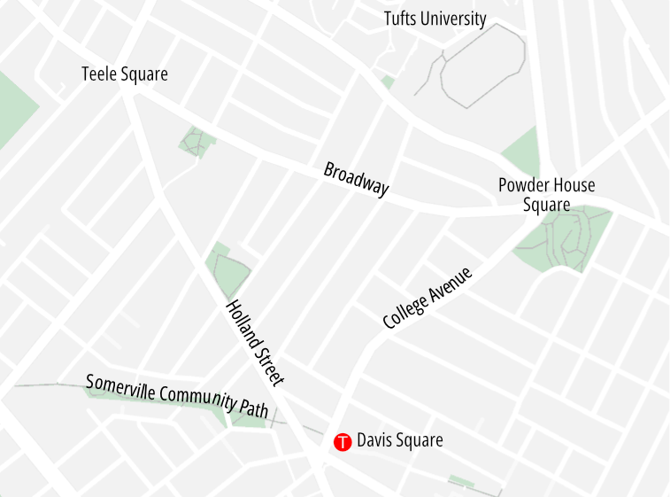 Somerville to Build Protected Bike Lanes Near Davis Square After Fatal ‘Dooring’ Crash