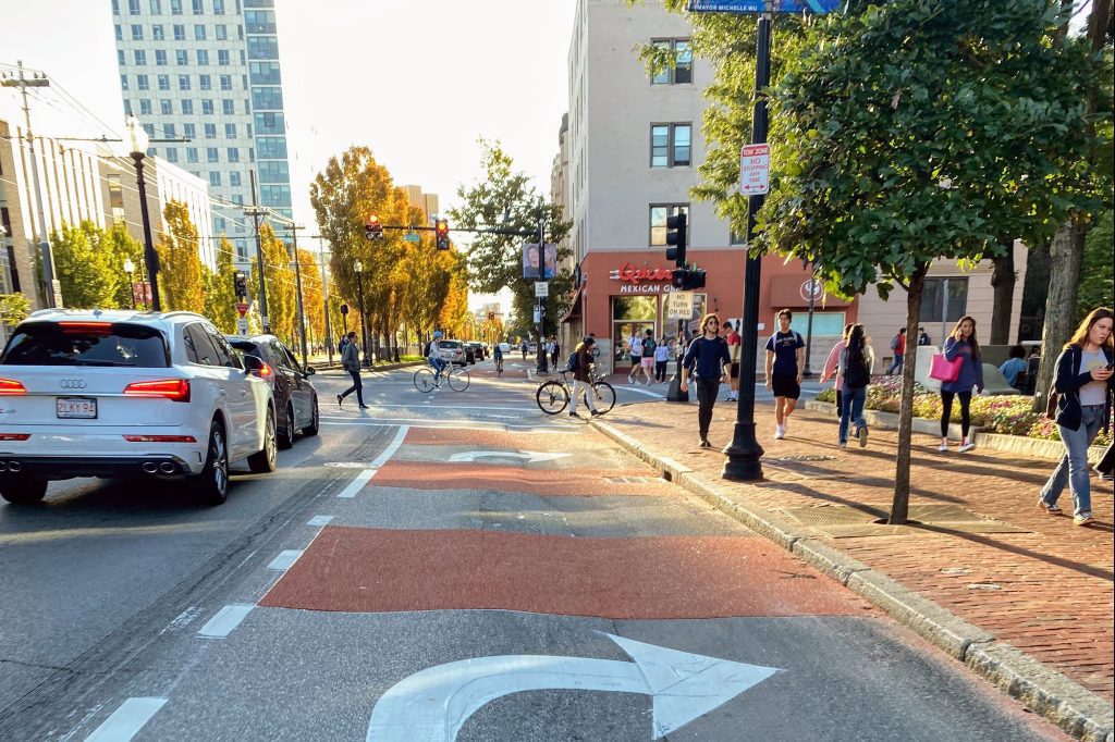 Boston’s New Huntington Ave. Bus Lanes Are Saving T Riders 25 Hours Every Workday