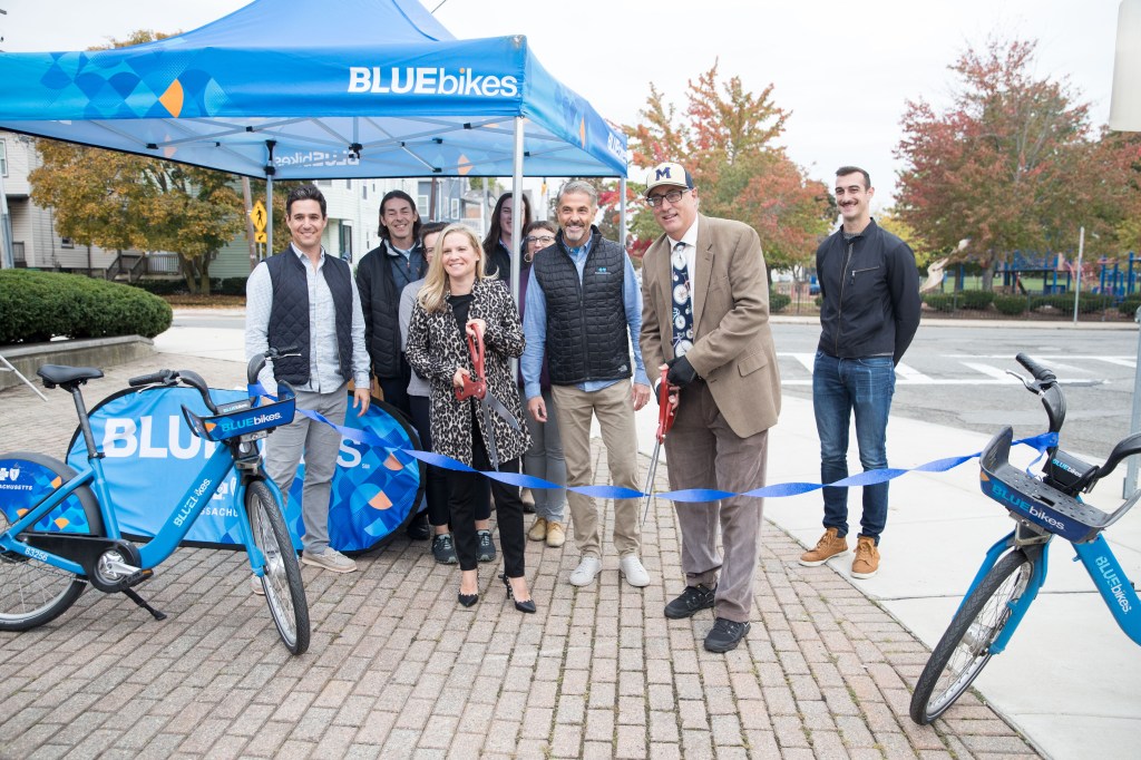 Bluebikes Expands to Downtown Medford and Malden