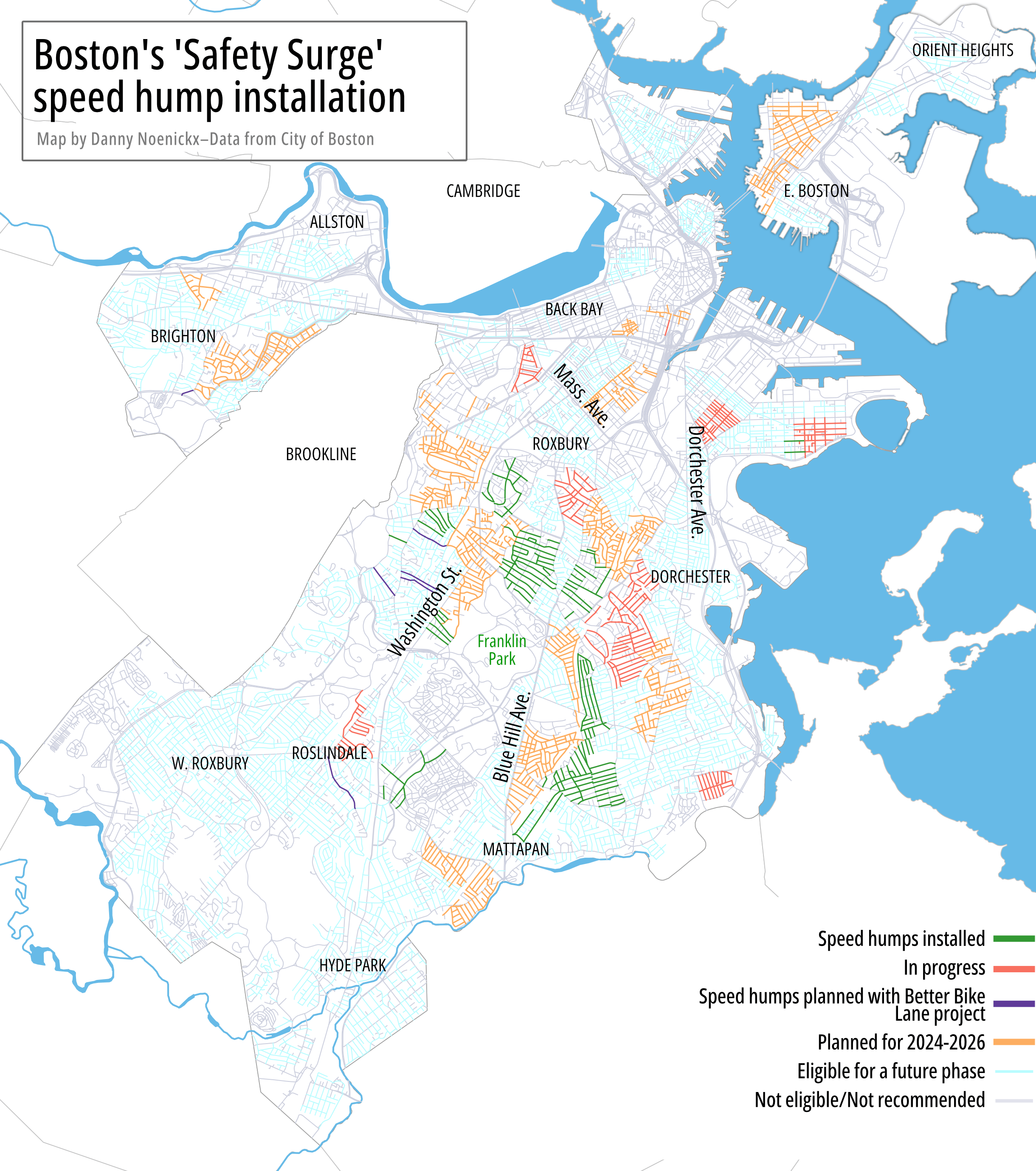 Wu Admin Announces 'Safety Surge' of Traffic Calming for Neighborhood ...