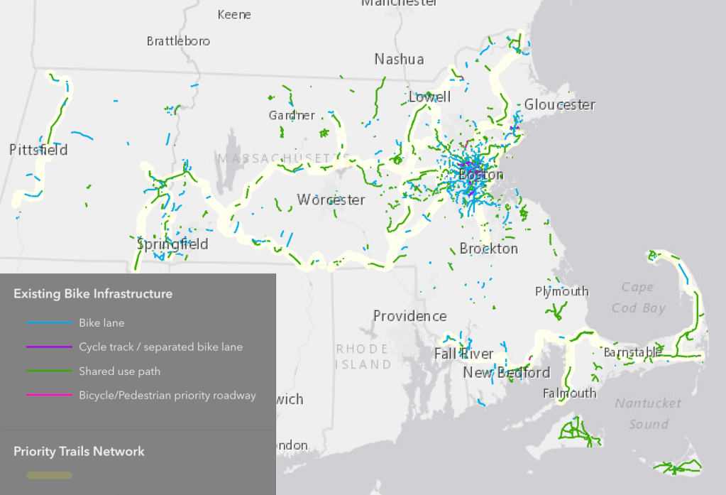 MassDOT Releases ‘Priority Trails Network’ Map
