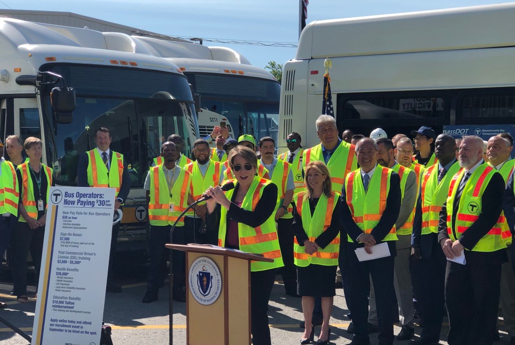 Gov. Healey Pledges to Double Operating Support for the T, Seek Replacement for Gasoline Taxes