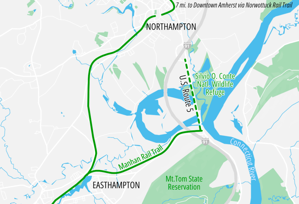 MassDOT Plans New Shared-Use Path Connection Between Northampton, Easthampton