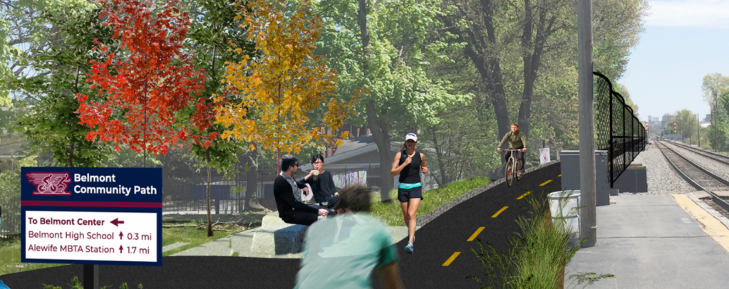 After a 4-Year Delay, Belmont Gears Up to Build Its First Segment of the Mass. Central Rail Trail