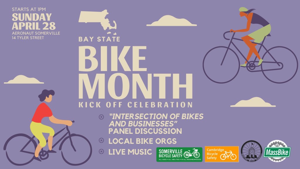 This Weekend: A Bike Month Kickoff Celebration in Somerville