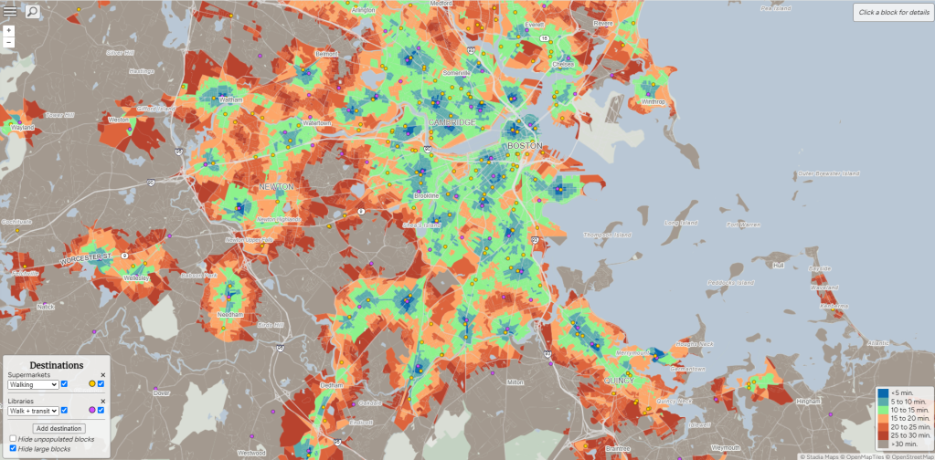 Close.City Maps Illustrate Inequalities of Access to Vital Services Across the Boston Region