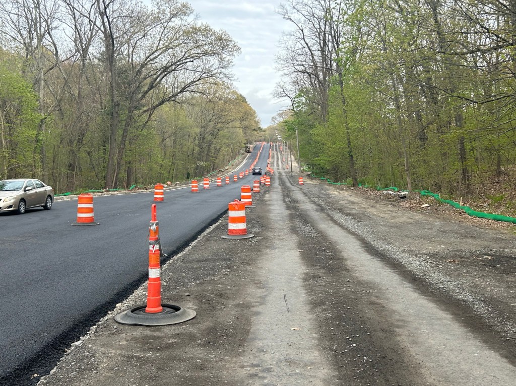 Eyes On the Street: Less Pavement, More Park On Hammond Pond Parkway