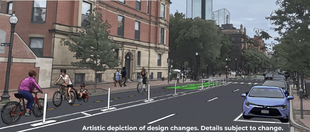Boston Will Start Building Dartmouth Street Protected Bikeway This Fall