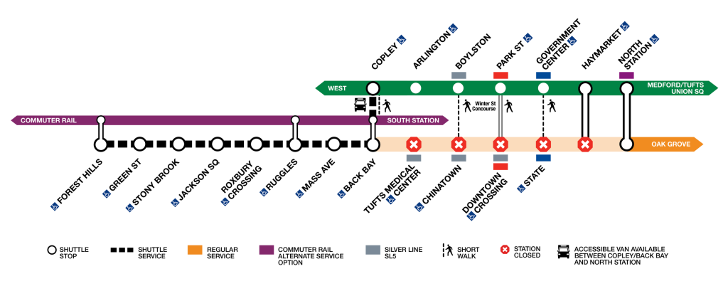 SW Corridor Orange Line Service Suspended June 21-29