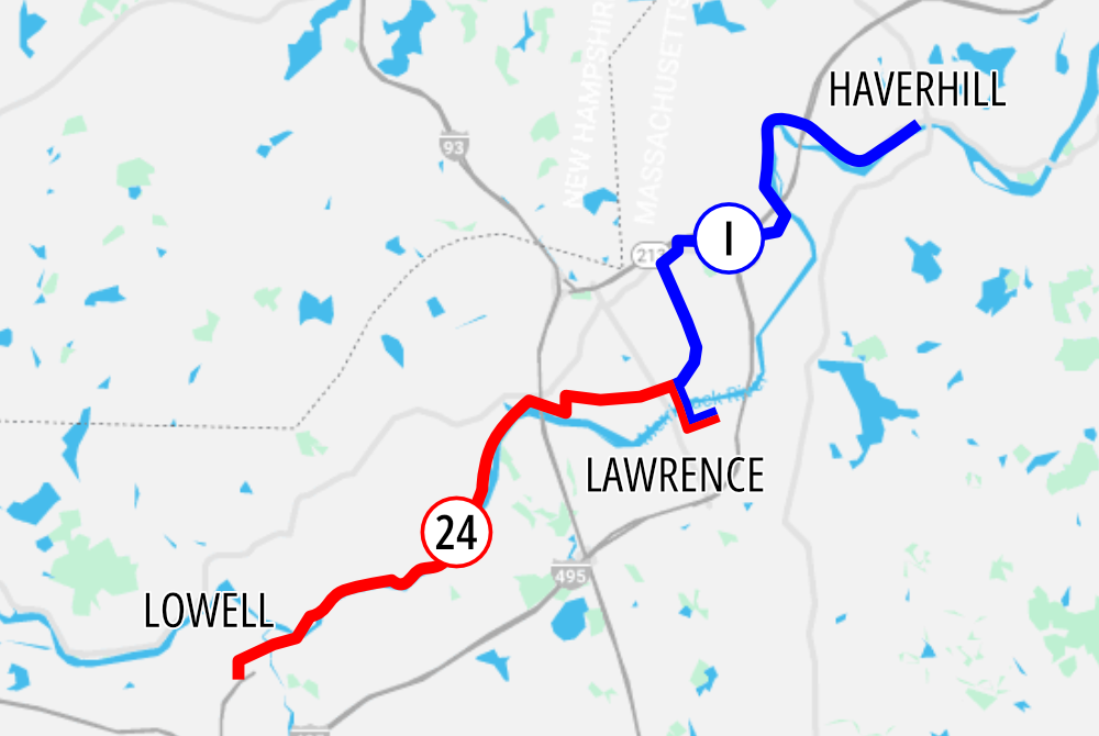 MeVa Adds 50 Percent More Service On Lowell-Lawrence-Haverhill Bus Routes