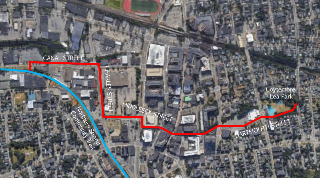 Malden Debates a New Greenway To Connect the Northern Strand Through Its Downtown