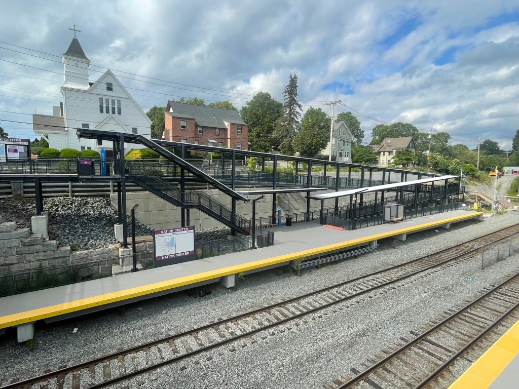 MBTA Celebrates Opening of Newly-Accessible Natick Center Station