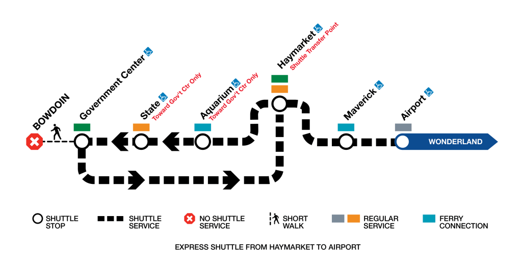 Shuttles Replace Cross-Harbor Blue Line Service This Weekend