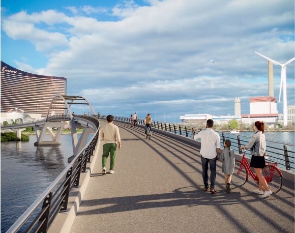 MassDOT Board Approves $79 Million Contract to Start Building Mystic River Bike and Pedestrian Bridge