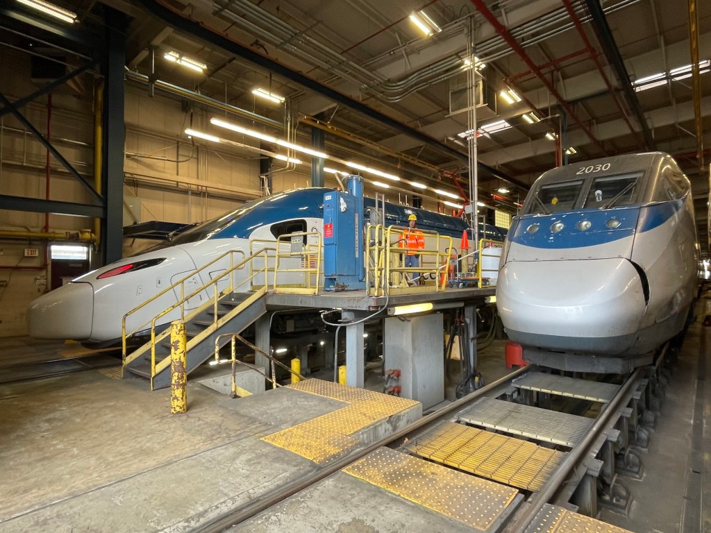 Photos: Amtrak’s $583 Million Project to Upgrade Its Boston Maintenance Facilities