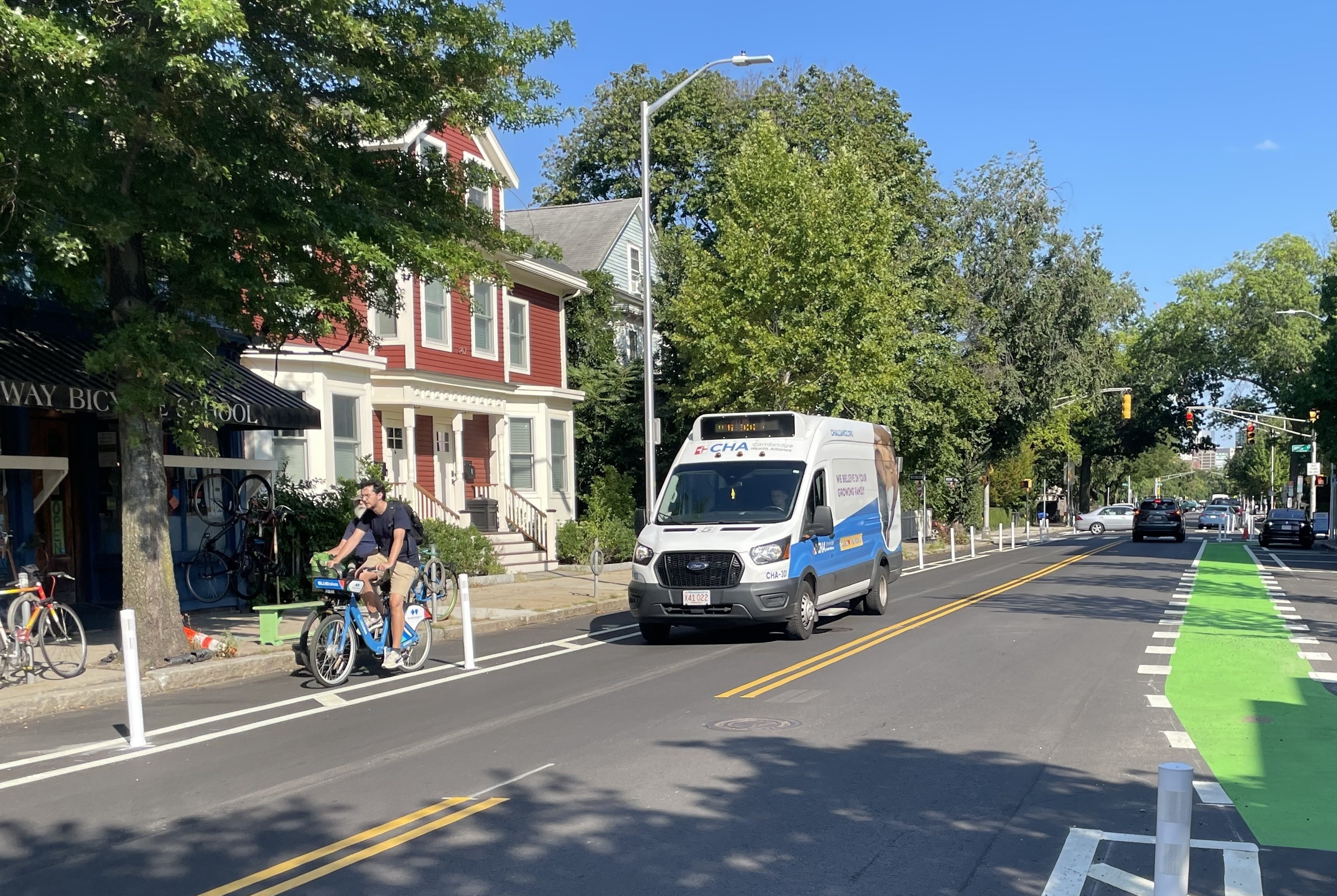 Cambridge to Expand Protected Bike Lanes for Cycling Safety