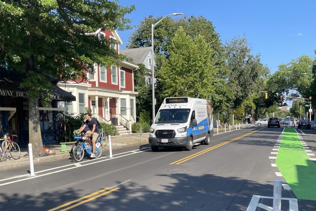 Eyes On the Street: Cambridge’s Cycling Safety Ordinance Delivers More Protected Bike Lanes