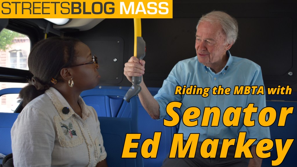 StreetsblogMASS Talks Federal Transportation Policy With Senator Ed Markey