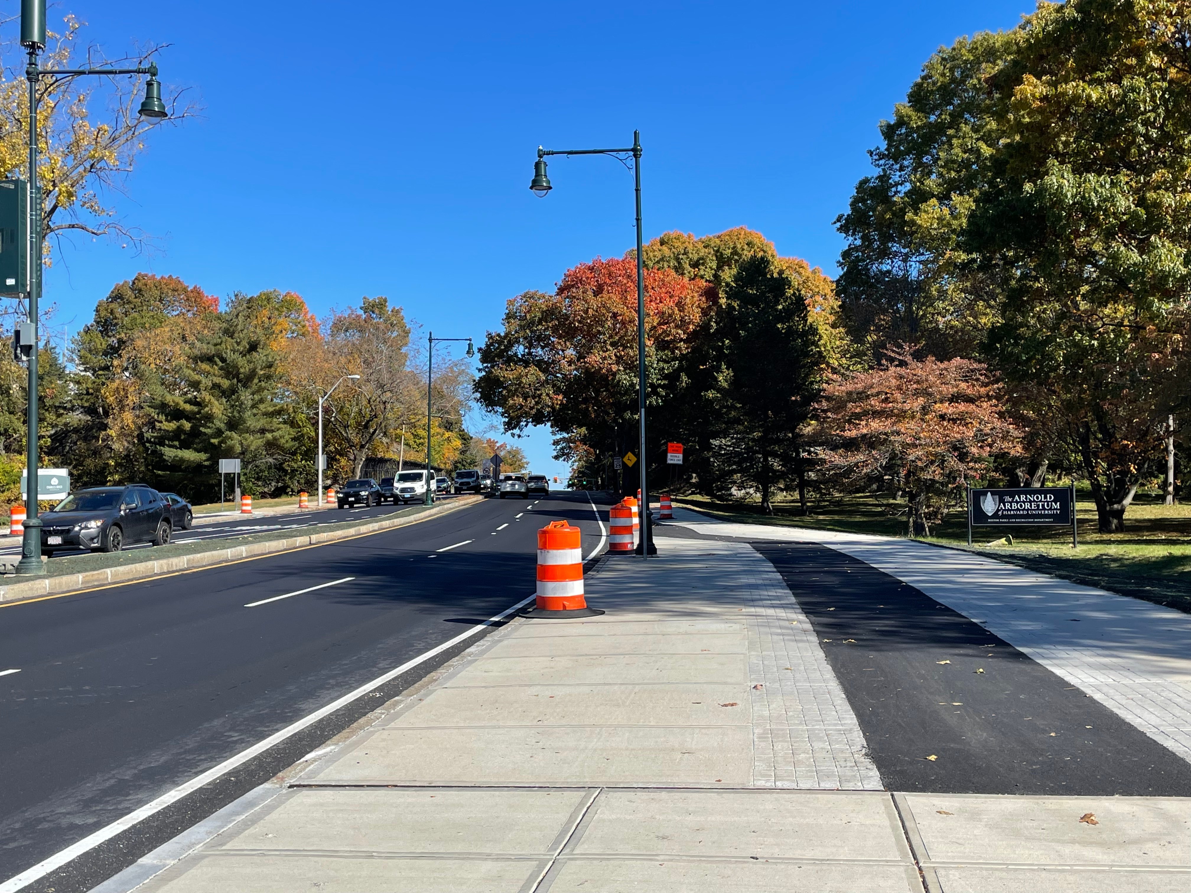 Eyes On the Street: DCR Tames Traffic Next to Boston's Arnold Arboretum ...